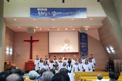 8월 18일 예배 풍경