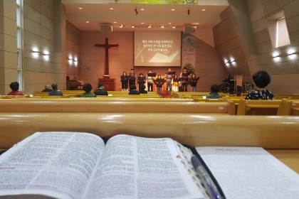 10월 20일 주일 풍경