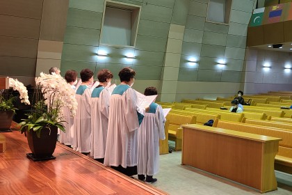 2022년 6월 5일 성령강림절예배 성찬식