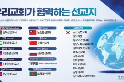 2023년 신목교회 협력선교지